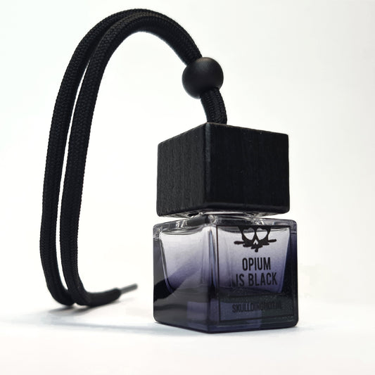 Autoparfum flesje zwart