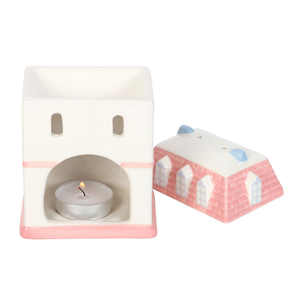 Fragrance burner pastel house