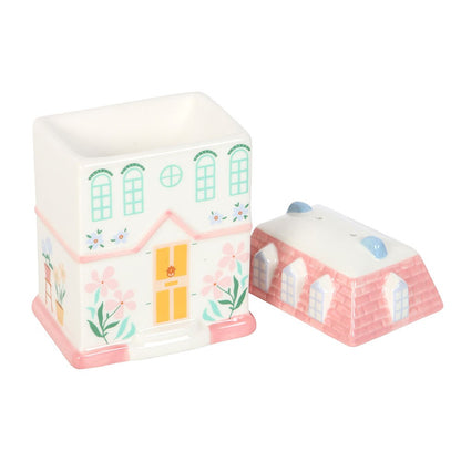 Fragrance burner pastel house