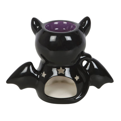 Black bat cat scent burner