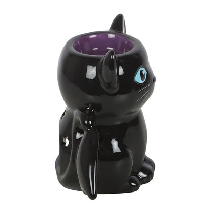 Black bat cat scent burner