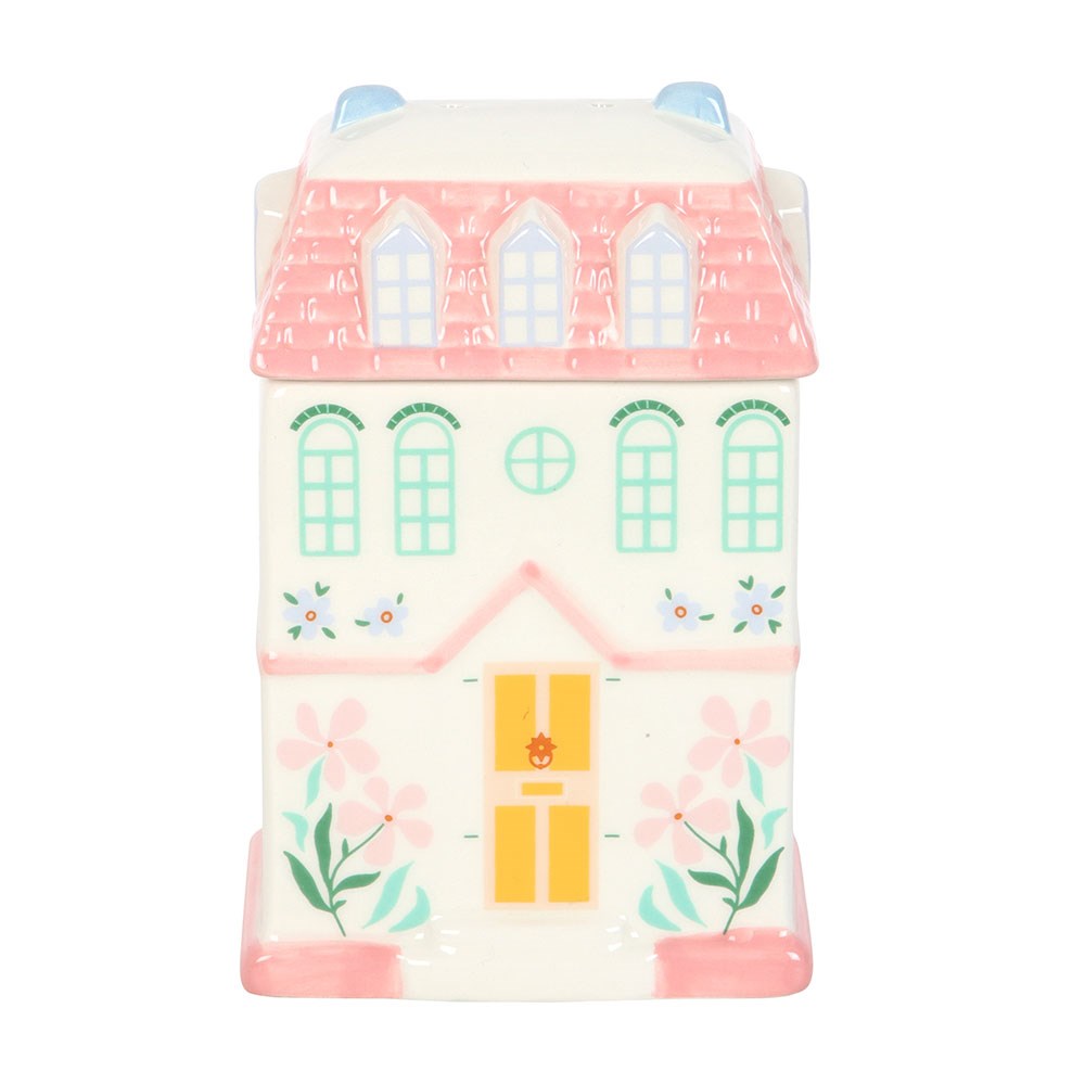Fragrance burner pastel house